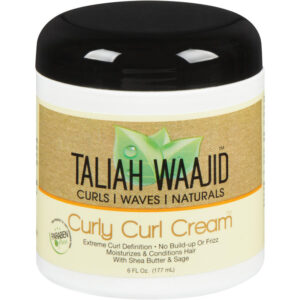 Taliah Waajid Curly Curl Cream 177 mL - PARABEN Free, Extreme Curl Definition