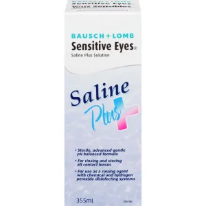 Sensitive Eyes Saline Plus Solution for Contact Lenses