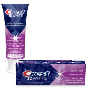 Crest 3D White Advanced Radiant Mint Whitening Toothpaste 70 ML