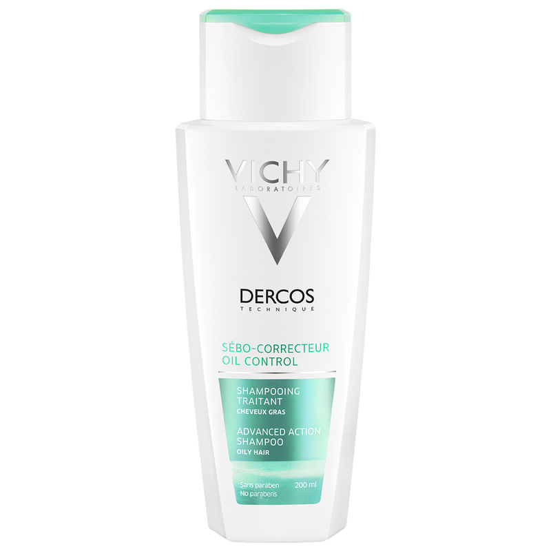 Vichy Dercos Oil Control Shampoo - Oily Hair 200 mL