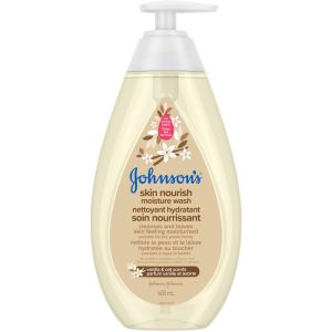 Johnson's Skin Nourish Moisture Vanilla & Oat Body Wash for Sensitive Skin 600 mL