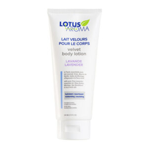 LOTUS AROMA Velvet Body Lotion Lavender 200 mL - Natural, Non-greasy, Nurturing