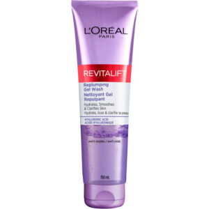 L'Oreal Paris Revitalift Replumping Gel Face Wash Cleanser with Hyaluronic Acid, 150 mL
