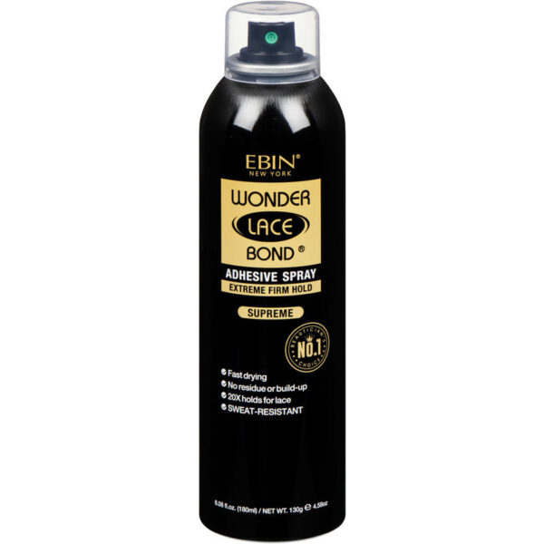 Ebin Wonder Lace Adhesive Spray Supreme 180 mL - CTC Health