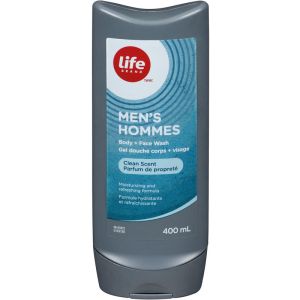 Life Brand LB Men's Clean Bodywash 400 mL