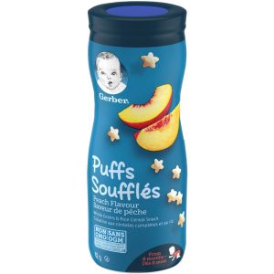 GERBER PUFFS Peach Baby Snacks 42 g