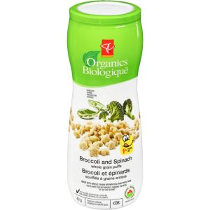 PC Organics Whole Grain Puffs Broccoli & Spinach