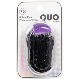 Quo Beauty 75pk Bobby Pins - Black