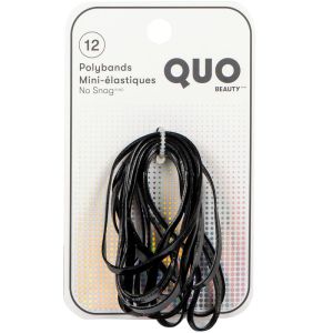 Quo Beauty Large Polybands - Black