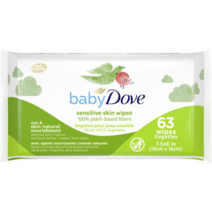 Baby Dove Sensitive Skin Wipes for Newborns