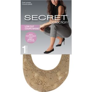SECRET COLLECTION Low Cut Foot Covers - Nu Color
