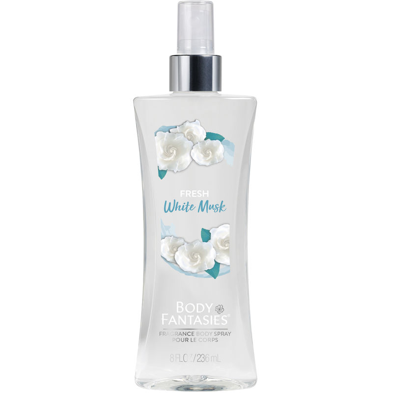 Body Fantasies Fresh White Musk Fragrance Body Spray