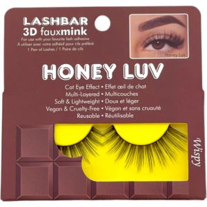 LASHBAR Honey Luv 3D Faux Mink False Eyelashes