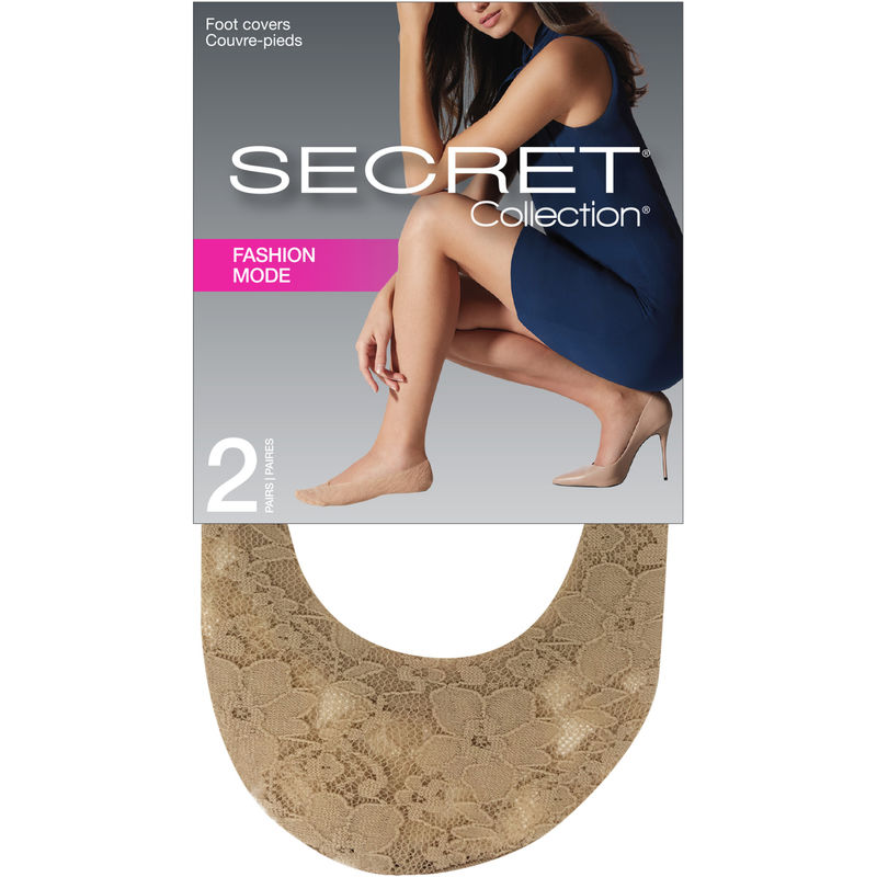 SECRET COLLECTION Fashion Foot Covers in Nu - Unitaille