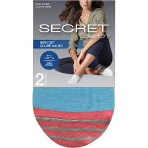 SECRET COLLECTION High Cut Foot Covers - Gris