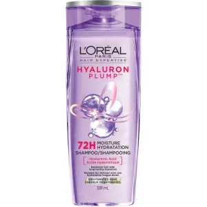 L'Oreal Paris Hair Expertise Hyaluron Plump Shampoo with Hyaluronic Acid for Dry Hair, Adds Moisture, For Hair Hydration, 591ml