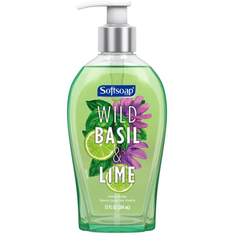 Softsoap Liquid Hand Soap, Wild Basil and Lime - 384 mL