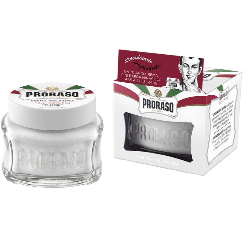 Proraso Pre-Shave Anti-Irritation Cream Green Tea 100 mL