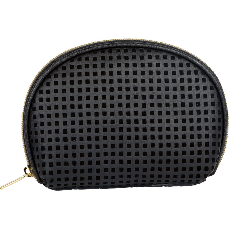 Quo Beauty Textured Treasures - Dome Purse Black
