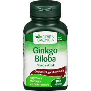 Adrien Gagnon Ginkgo Biloba 100 Capsules