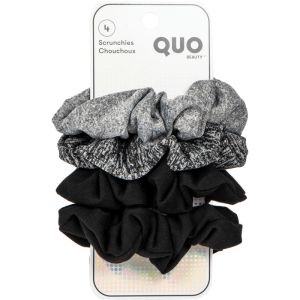Quo Beauty Textured Scrunches - Black