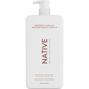 Native Natural Body Wash, Coconut & Vanilla, Sulfate Free, Paraben Free 1064 mL
