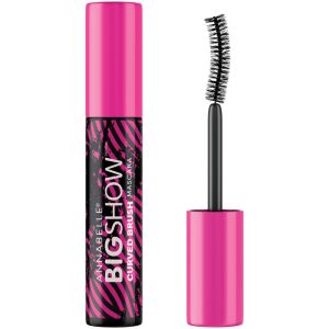 Annabelle Big Show Curved Brush Mascara - Blackest Black