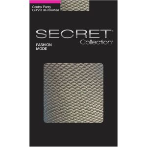 SECRET COLLECTION Fashion Control Panty - Noir, Taille A/B