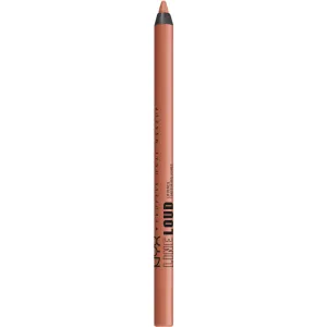 NYX Professional Makeup Line Loud Waterproof Lip Pencil, Daring Damsel