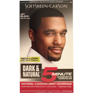 Dark&Lovely Dark And Natural Men's 5 Minute Hair Color - Jet Black
