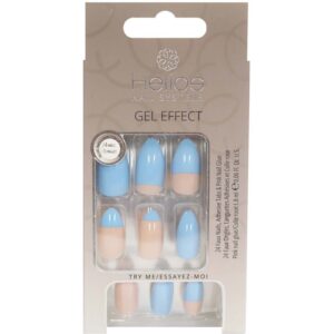 Helios Gel Effect Artificial Nail Color: Black
