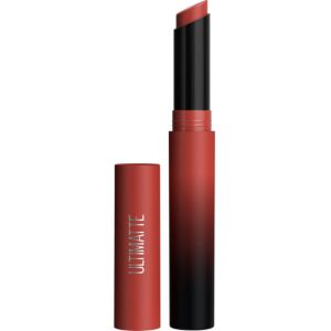 Maybelline New York Color Sensational Ultimatte - Lip Makeup Neo-Neutrals Slim Lipstick, More Auburn, 1.7 g