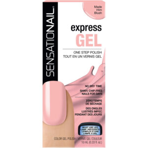 Sensationail Express Gel One Step Polish Color: Made Him Blush