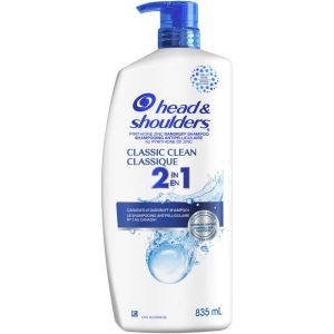 Head & Shoulders Classic Clean 2-in-1 Shampoo + Conditioner 835 ML