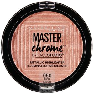 Maybelline Facestudio Master Chrome Metallic Highlighter in Molten Rose Gold