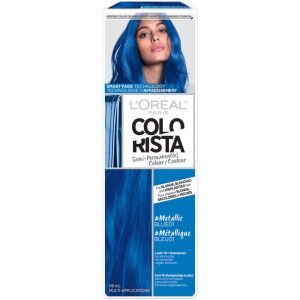 L'Oreal Paris Colorista Semi Permanent Metallic Blue Hair Dye