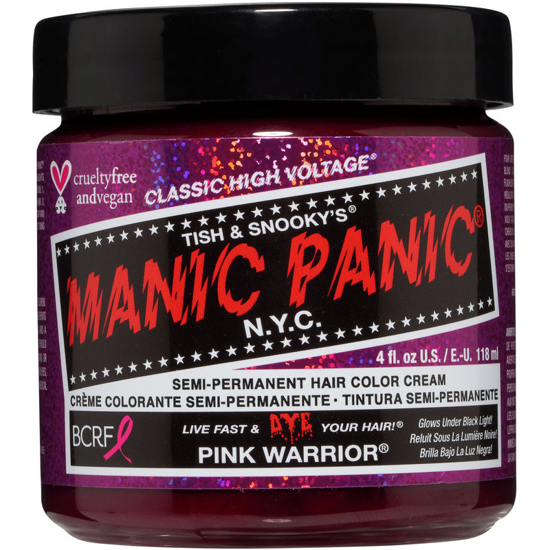 Manic Panic Pink Warrior Semi-Permanent Hair Color Cream
