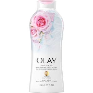Olay Fresh Rose Water Sweet Nectar Body Wash 650ml