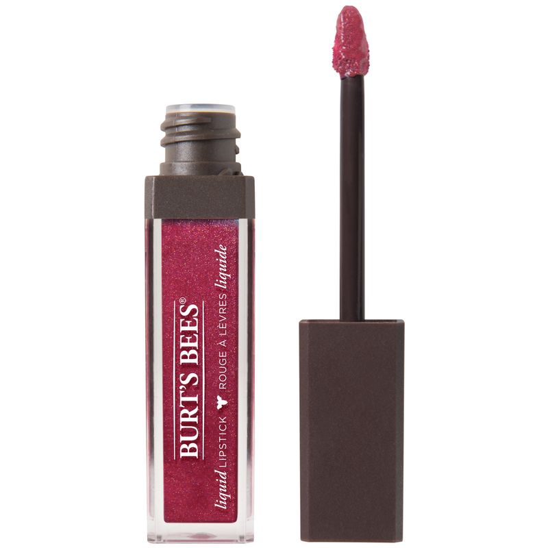 Burt's Bees 100% Natural Moisturizing Liquid Lipstick in Rhubarb Rapids