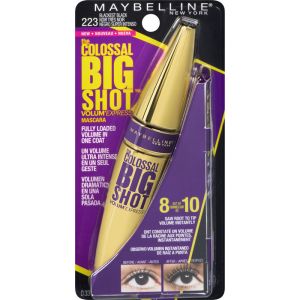 Maybelline Volum' Express The Colossal Big Shot Washable Mascara - Blackest Black