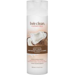 Live Clean Coconut Milk Moisturizing Body Wash 500 mL