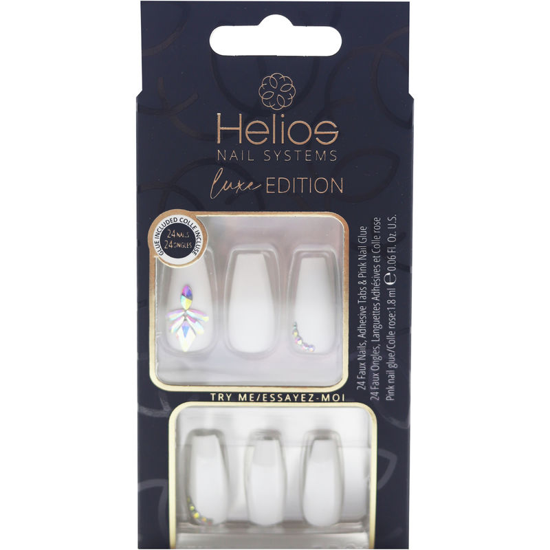 Helios Luxe Edition Artificial Nail Color: White