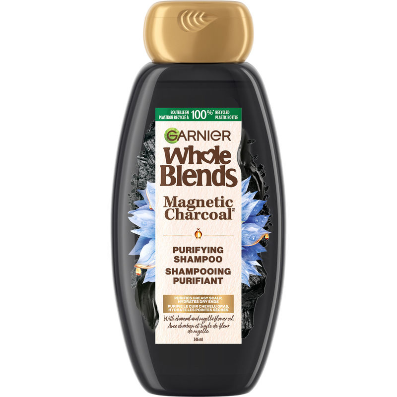 Garnier Whole Blends Magnetic Charcoal Purifying Shampoo