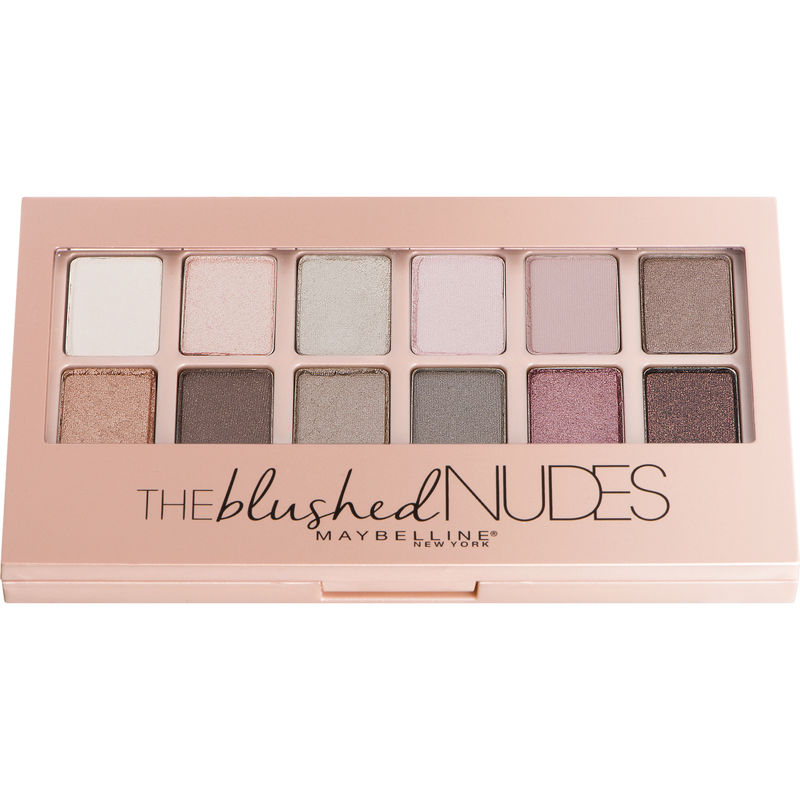 Maybelline The Blushed Nudes Eye Shadow Palette - Nude