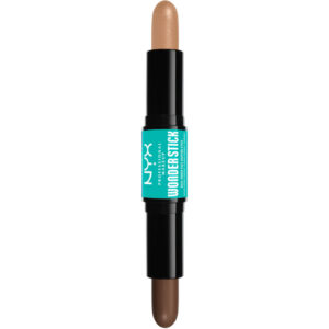 NYX Professional Makeup Wonder Stick, Dual-Ended Stick, Contour and Highlight - MediumTAN