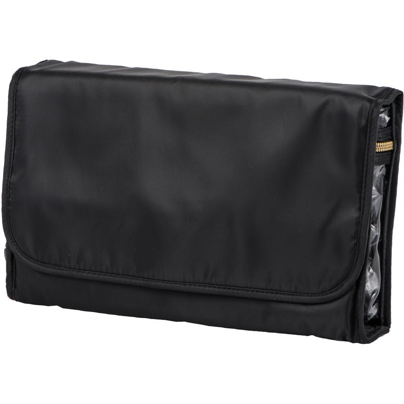 Quo Beauty Black Basic Double Pocket Valet