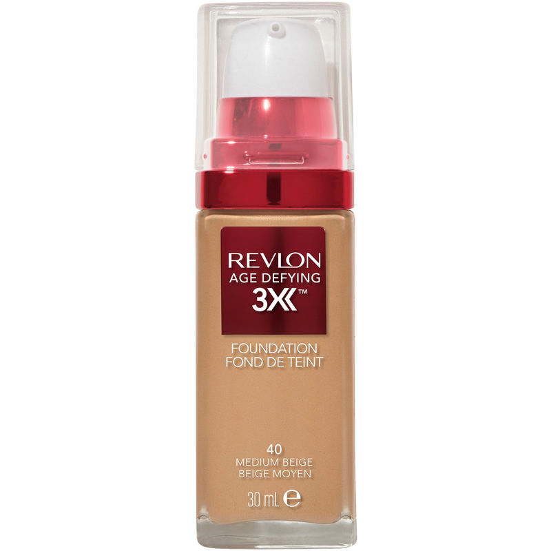 Revlon Age Defying 3X™ Foundation, Firming and Lifting Makeup - Medium Beige
