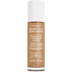 Marcelle Skincaring 2-in-1 Soothing Foundation + Concealer - Natural Tan