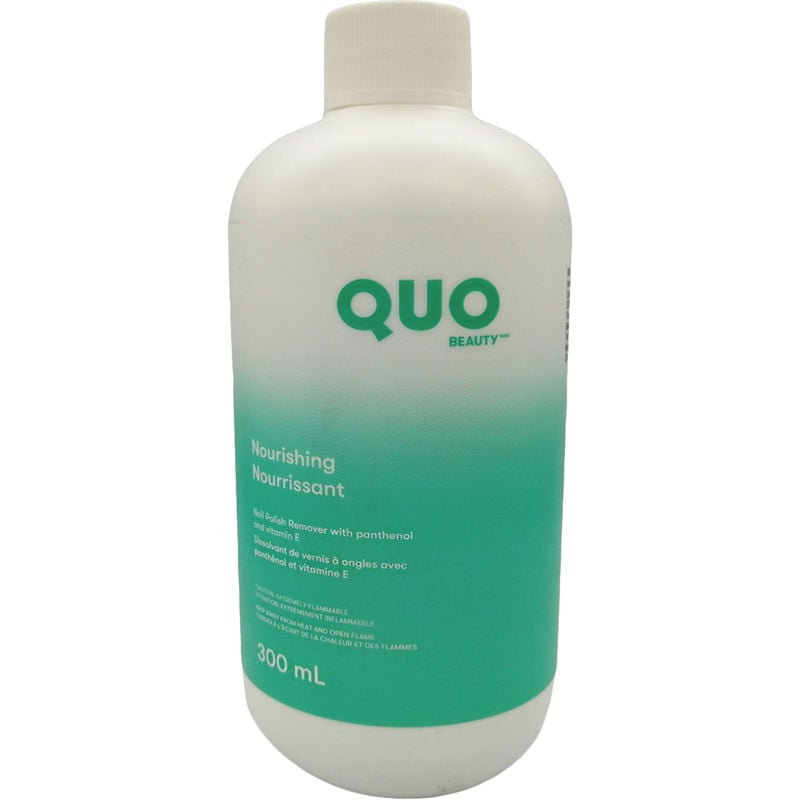 Quo Beauty Nail Polish Remover Nourishing 300 mL - Vegan & Cruelty-Free
