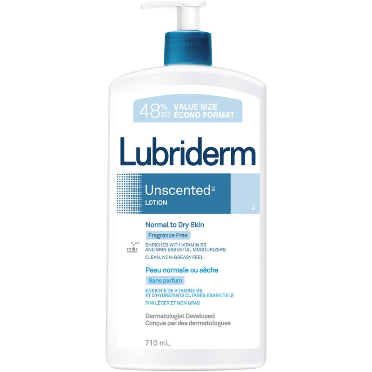 Lubriderm Unscented Lotion 710 mL - CTC Health